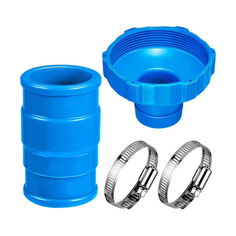 Universal fuel filler neck adapter kit with reinforced hose connector and stainless steel clamps Bowlift