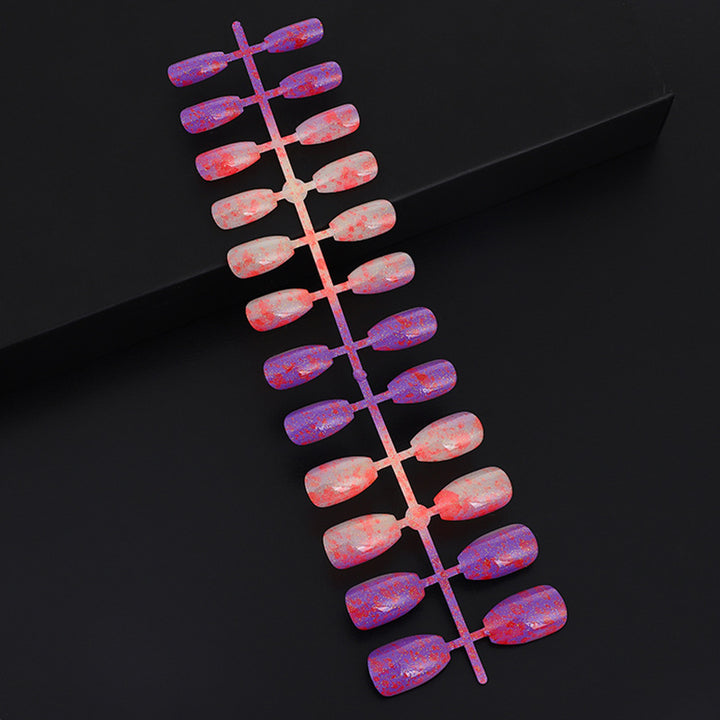 Luxury glitter design artificial nails Bowlift