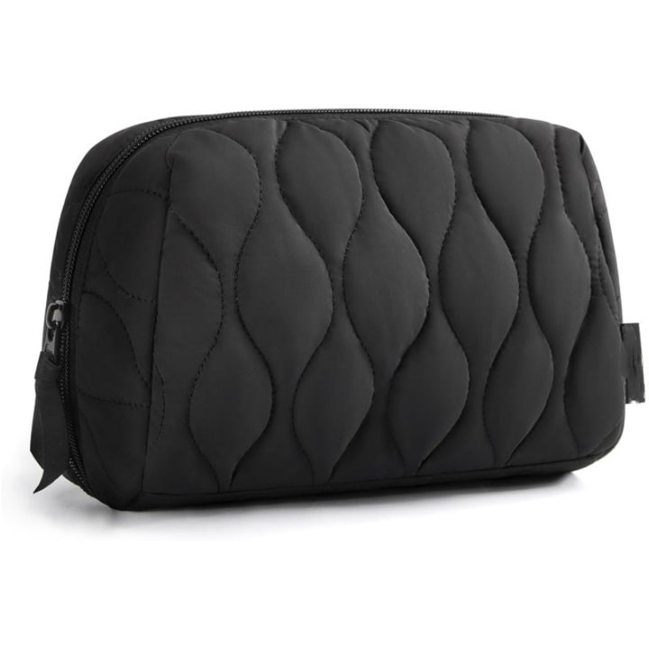 Cosmetic Organizer Bag with Cross Pattern Bowlift