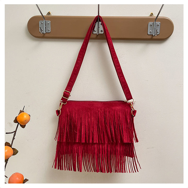 WoStylish Fringe Crossbody Bag Bowlift