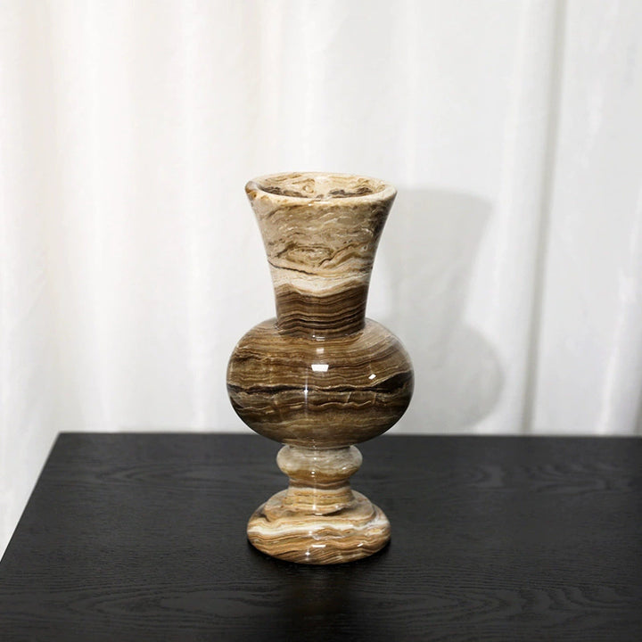 Elegant Marble Candle Holders