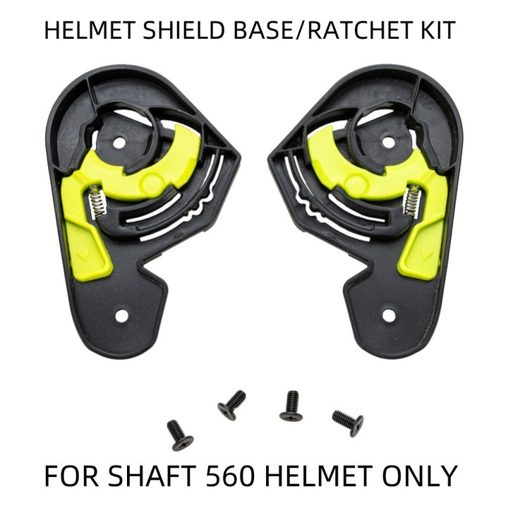 Helmet Shield Base Ratchet Kit Bowlift