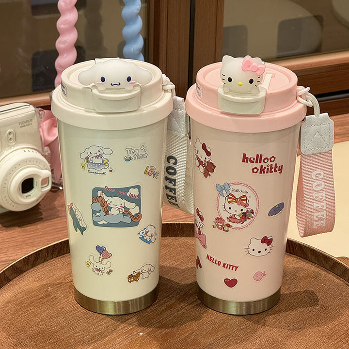 Women's insulated mug with playful character design Bowlift