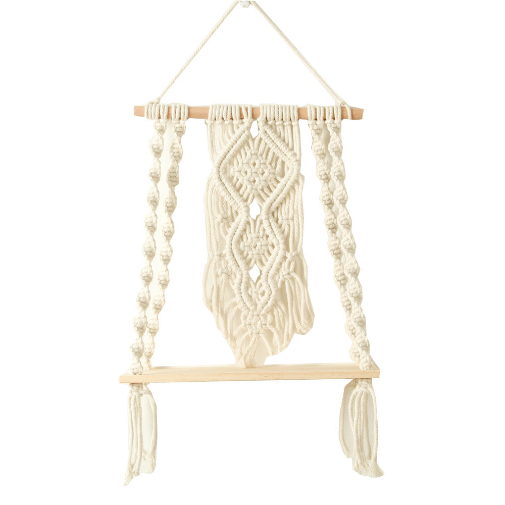 Decorative Macramé Swing Shelf Bowlift