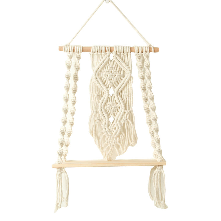 Decorative Macramé Swing Shelf Bowlift