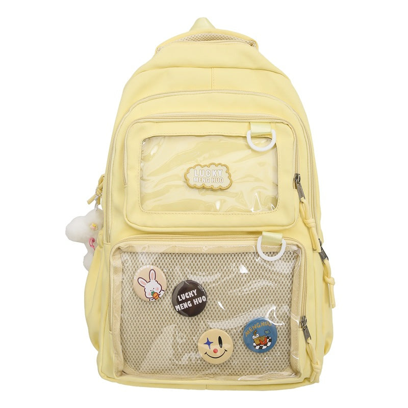 Multi-Compartment Travel School Backpack Bowlift