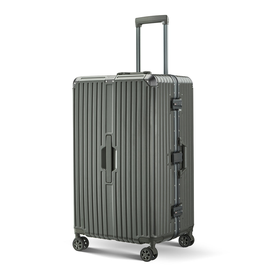 Unisex Durable Hard Shell Travel Suitcase Bowlift