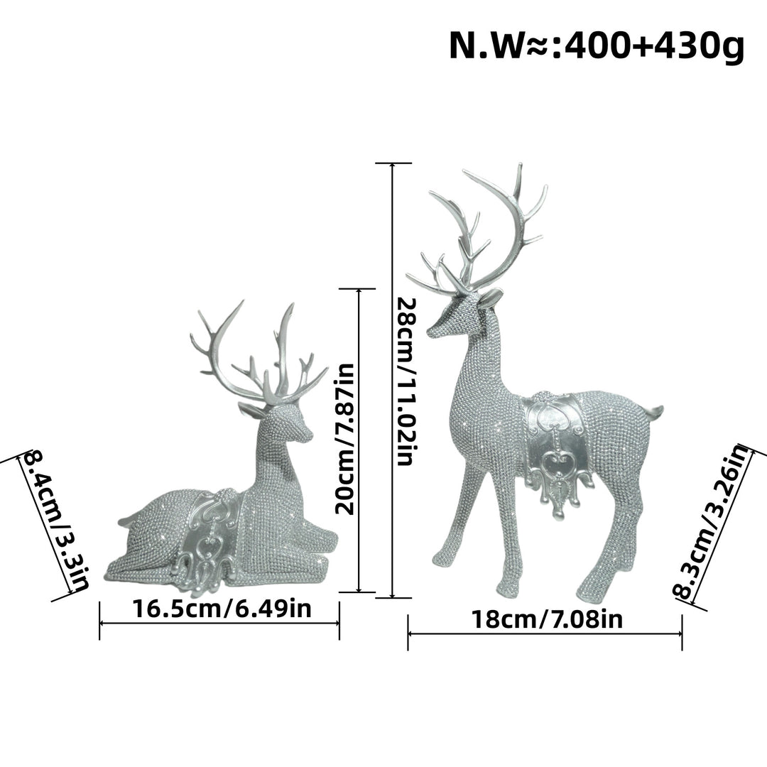 Elegant decorative figure of a majestic red deer Bowlift