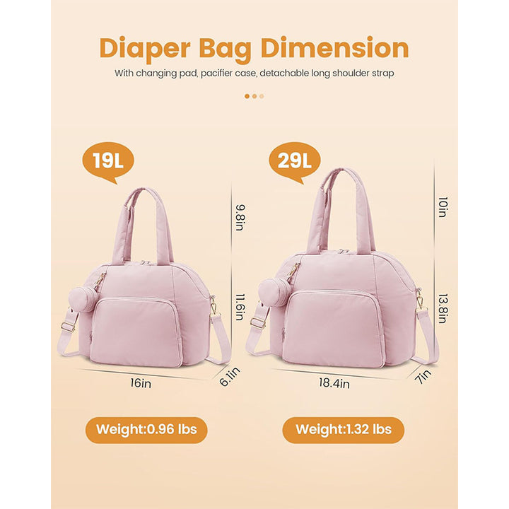 Spacious weekend bag with removable cosmetic organizer Bowlift