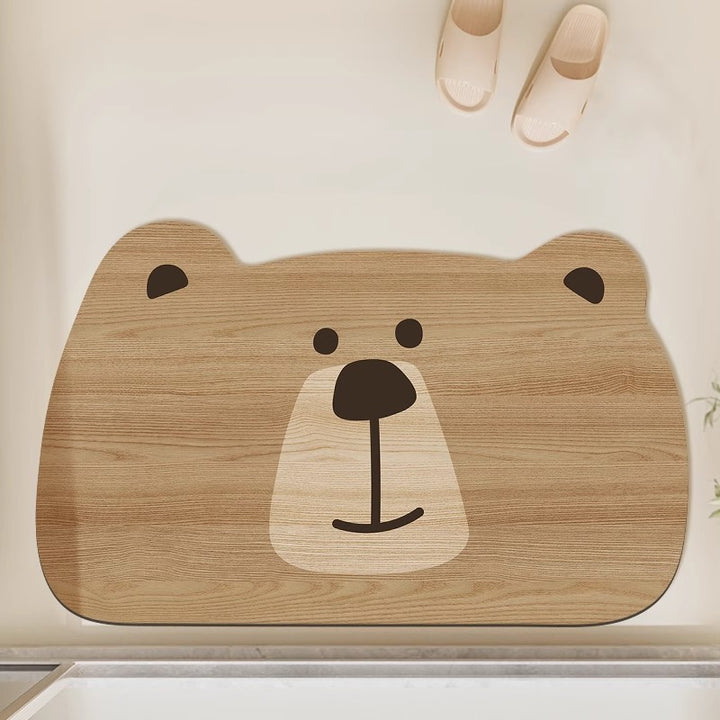 Adorable Frog-Shaped Bath Mat