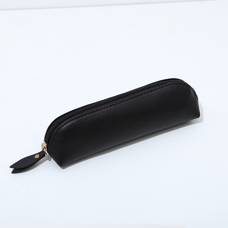 Stylish Leather Pencil Case Bowlift