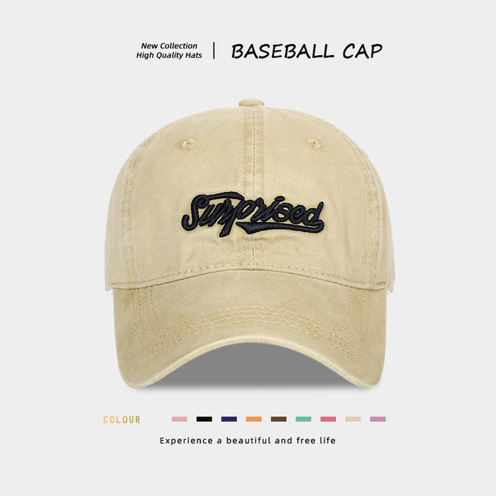 Embroidered Statement Baseball Cap