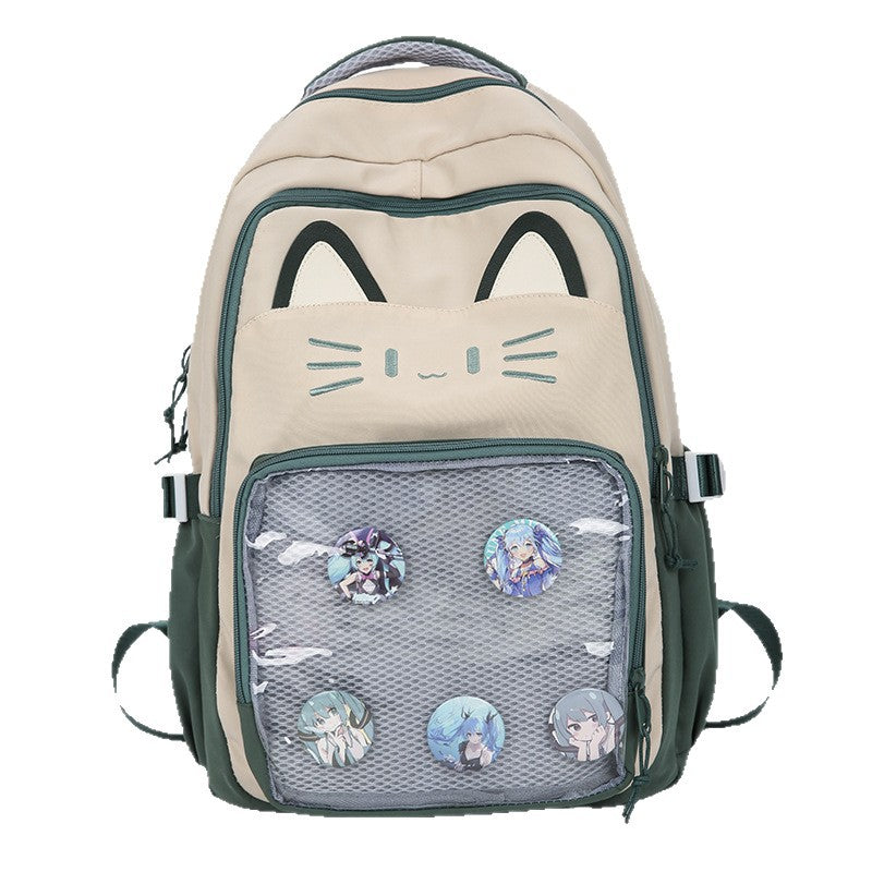 Cat-Ear Design Backpack Bowlift