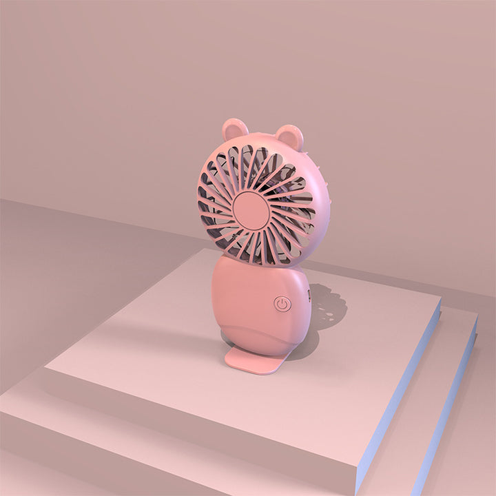 Women portable table fan with USB connection Bowlift