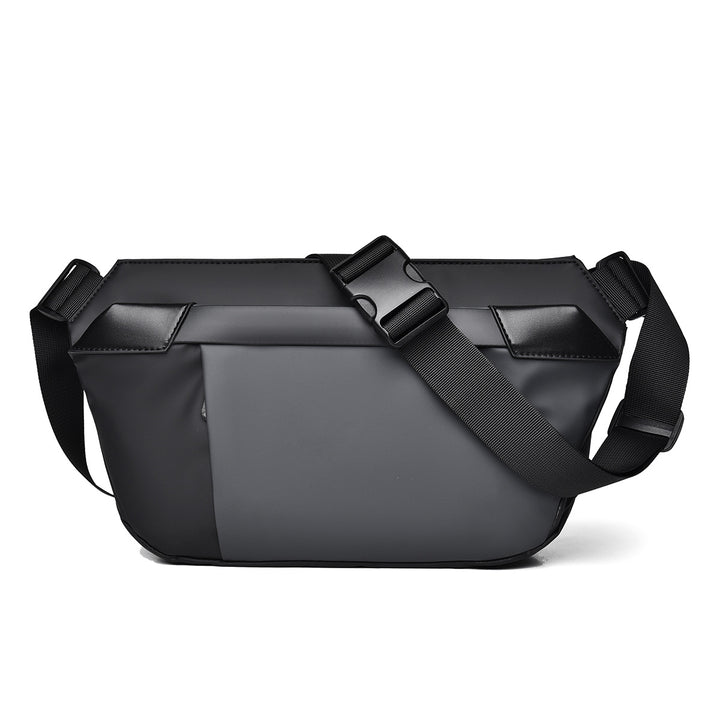 Practical shoulder bag made of waterproof material with an adjustable carrying strap Bowlift