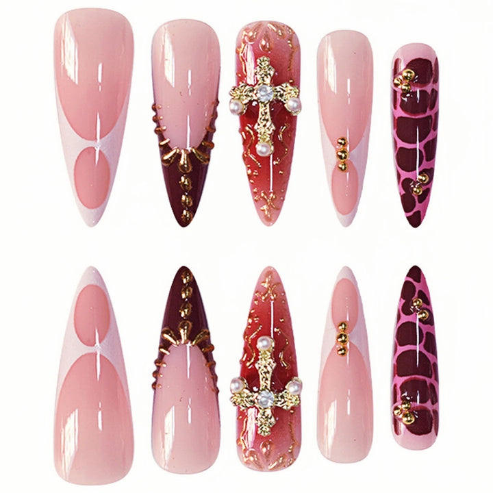 Luxe Stiletto Nail Art Extensions Bowlift