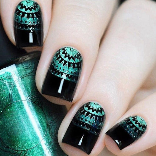 Creative ethnic style artistic nails Bowlift