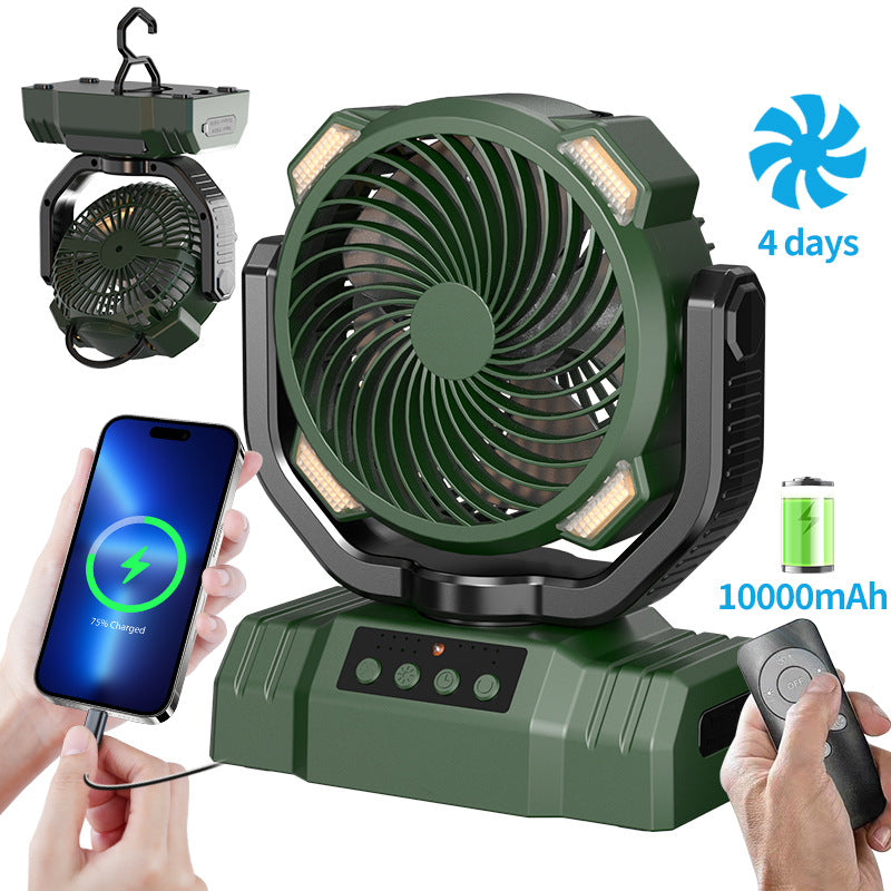 Unisex Portable USB Fan with Power Bank Function Bowlift