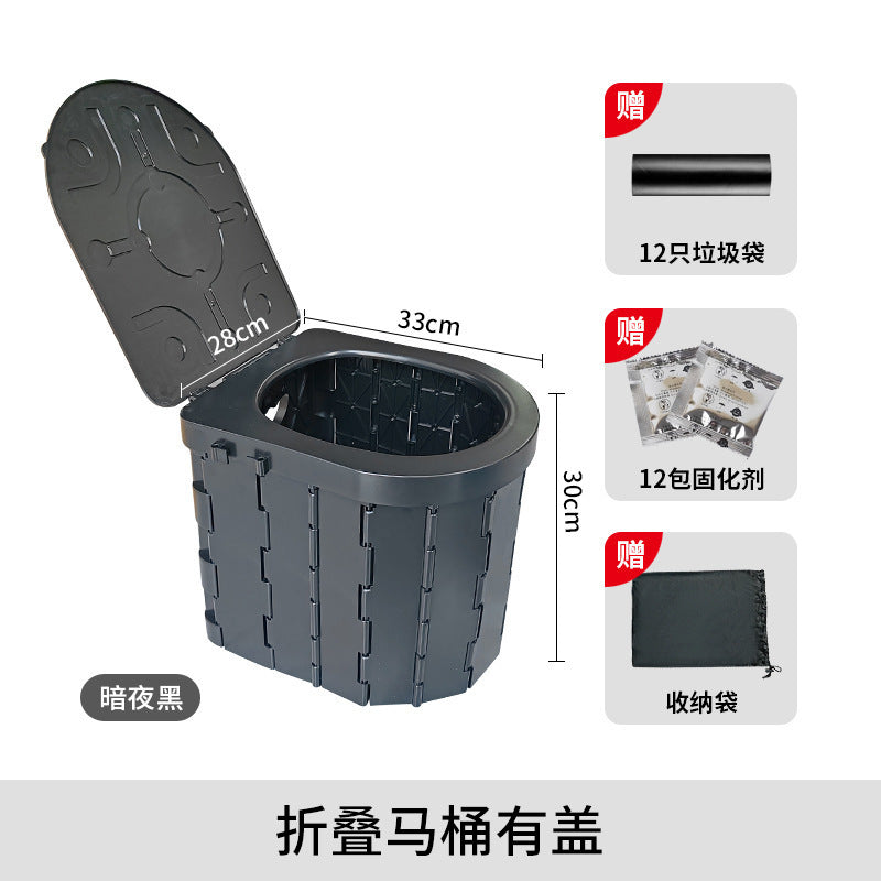 Practical Trash Bag Set With Compaction Agent Bowlift