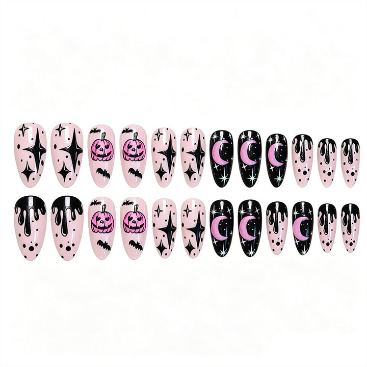 Creative Halloween Design Gel Nails Bowlift