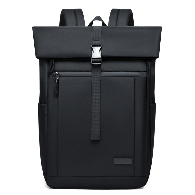 Versatile Roll-Top Laptop Backpack Bowlift