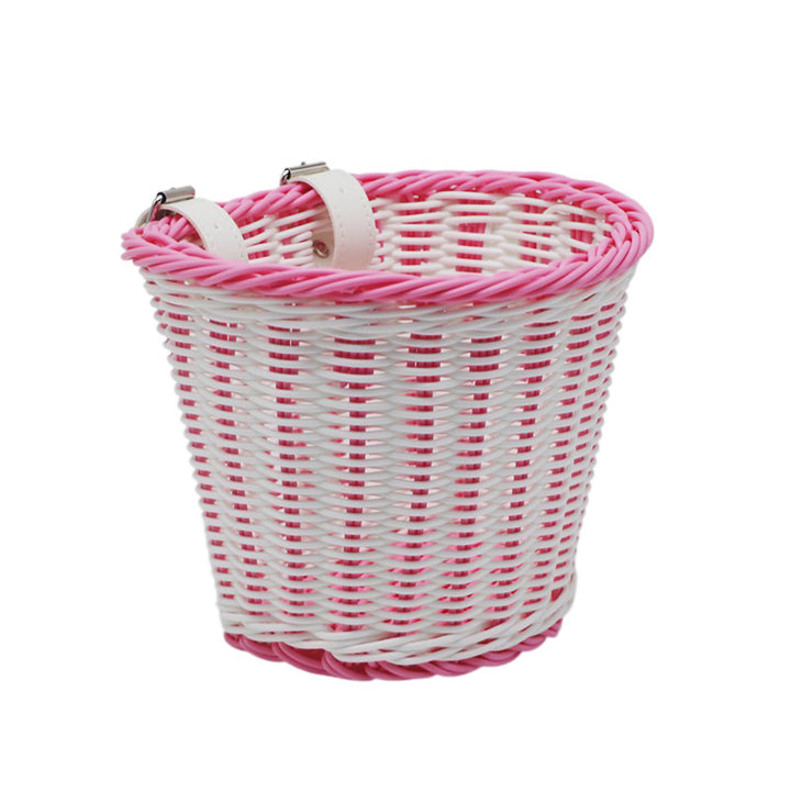 Playful basket with colorful appliqués Bowlift