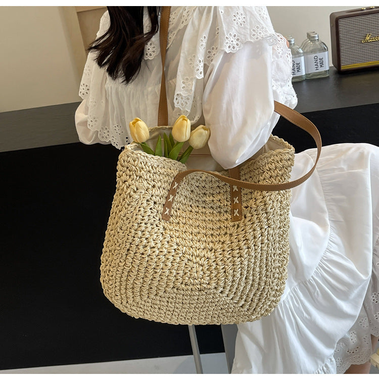 Stylish Macrame Tote Bag Bowlift