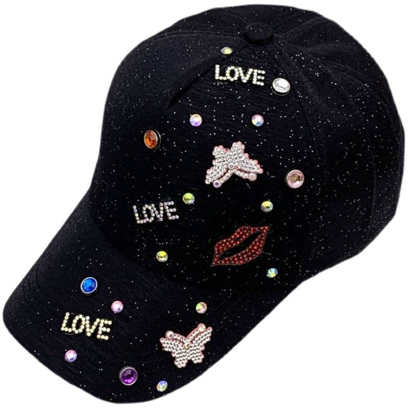 Women's Embellished Graphic Baseball Cap Bowlift