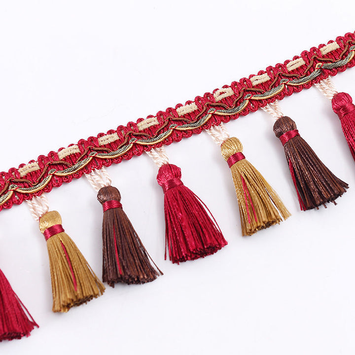Decorative fringe trim Bowlift