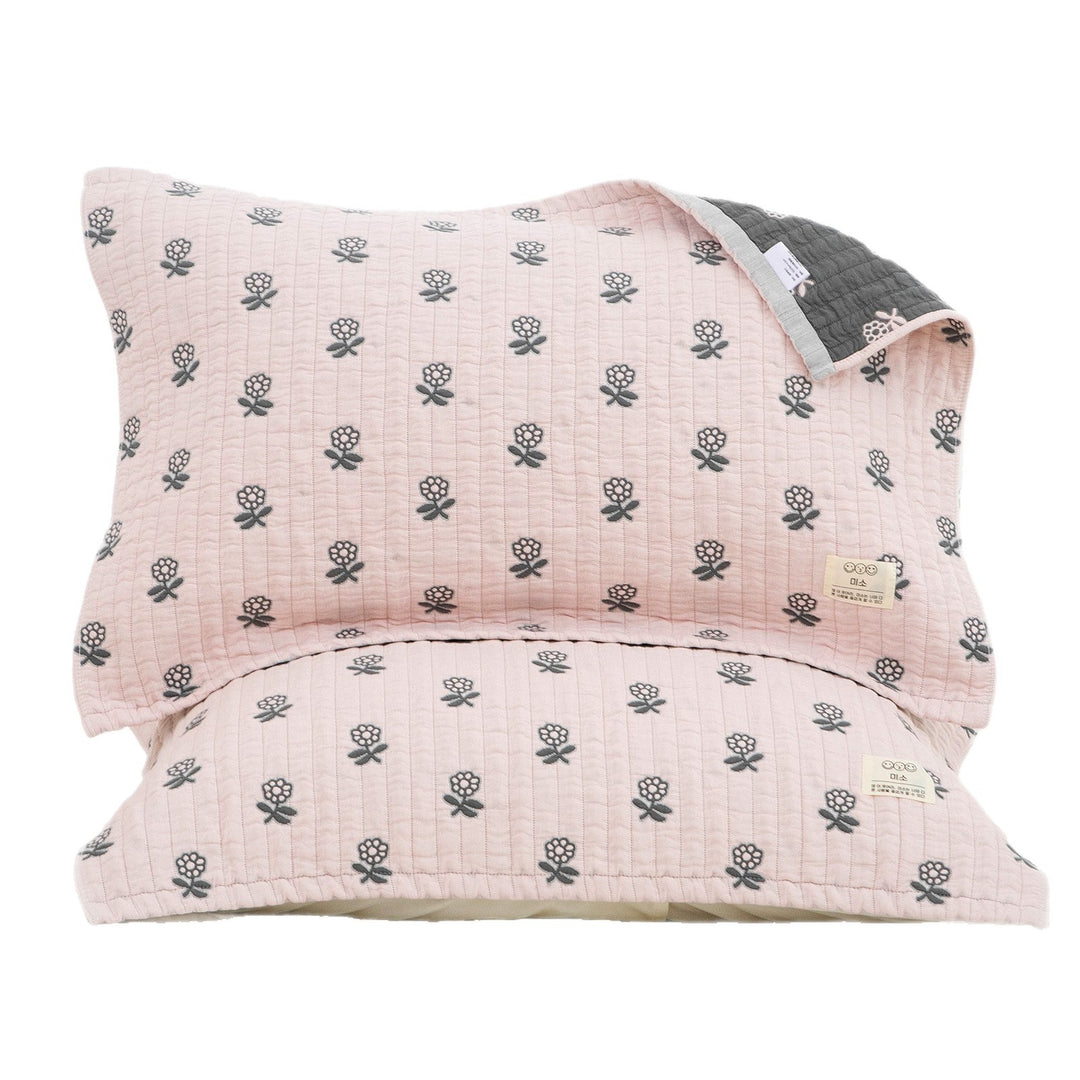 Women's pillowcase with high-quality, romantic floral pattern Bowlift