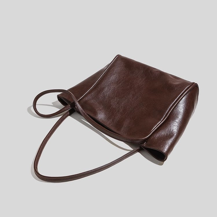 Sleek Textured Tote Bowlift