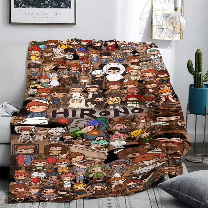 Character Design Throw Blanket