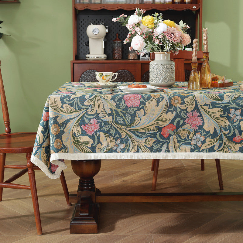 Botanical Print Table Cover