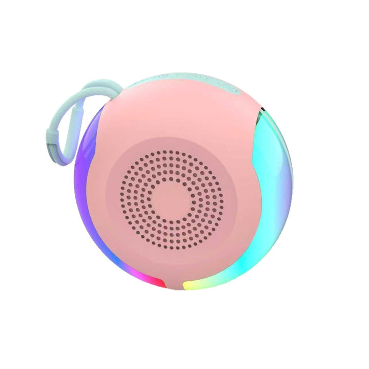 Unisex Portable Bluetooth Speaker with LED Light Effects Bowlift
