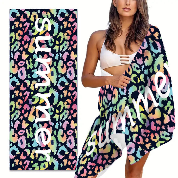 Nautical-Themed Beach Towel Bowlift