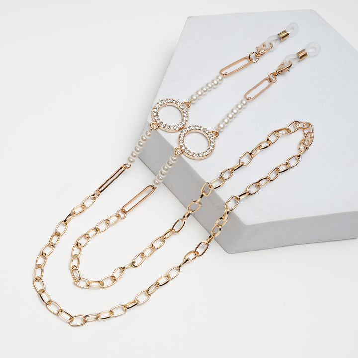 Delicate Layered Eyewear Chain Bowlift