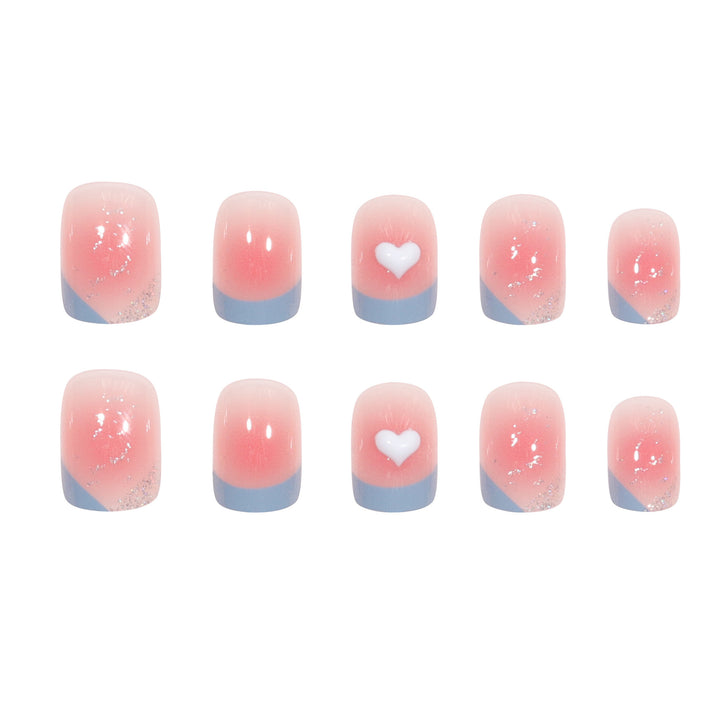 Artistic Press-On Nail Extensions Bowlift
