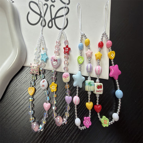 Beaded Charm Eyewear Chain Holder Bowlift