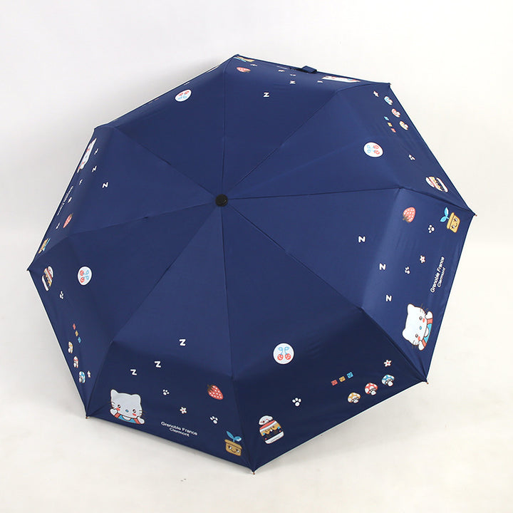 Ladies Colorful Umbrella Bowlift