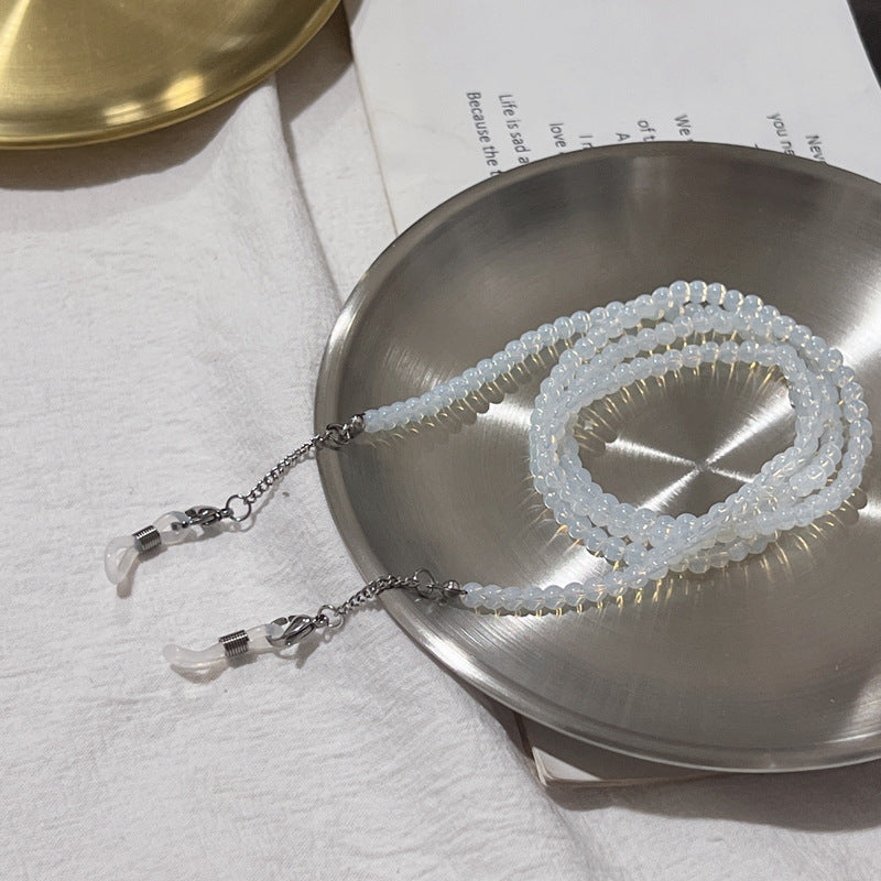 Beaded Eyewear Holder Chain Bowlift