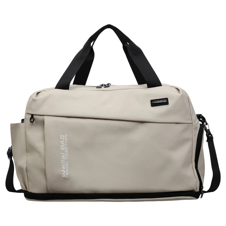 Travel and Sports Bag with Water-Repellent Material and Many Compartments Bowlift