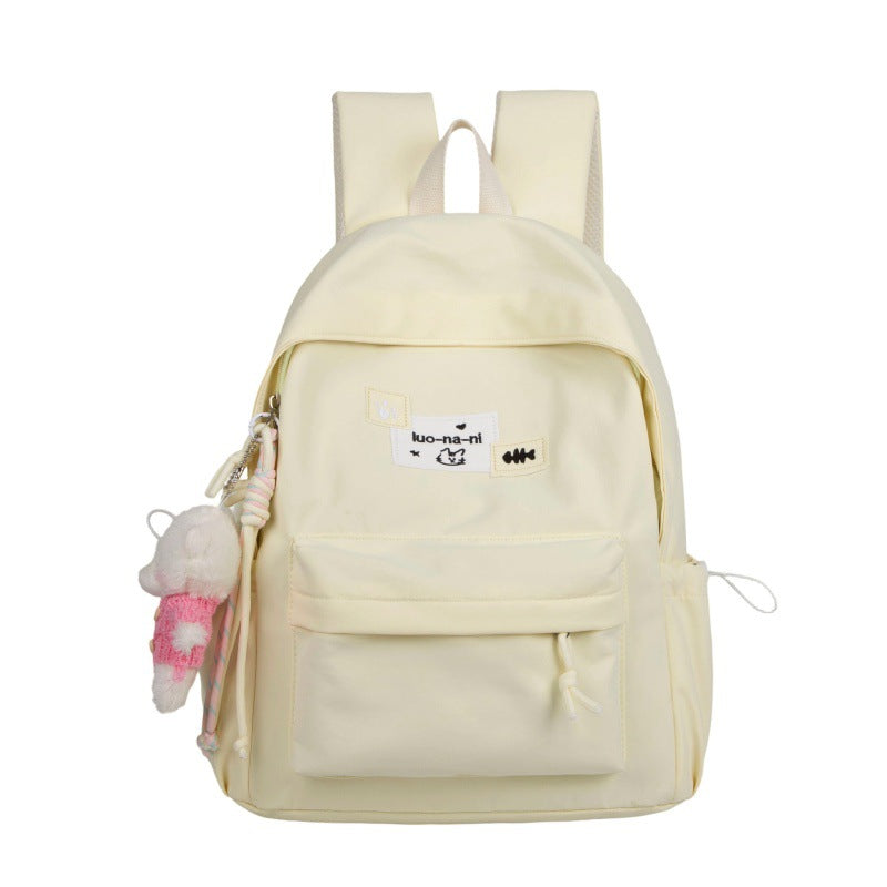 Adorable Character Design School Backpack Bowlift