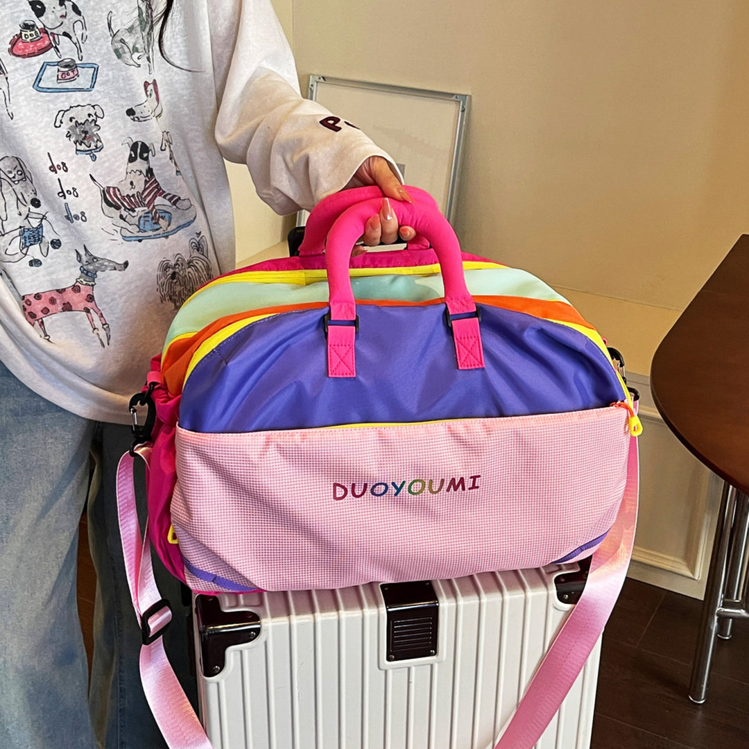 Colorful Travel Duffel Bowlift