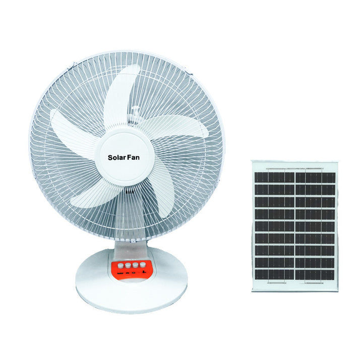 Ladies Solar-Powered Table Fan Bowlift
