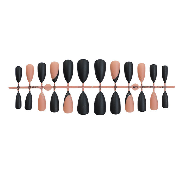 Acrylic nail set with elegant shapes and surfaces Bowlift