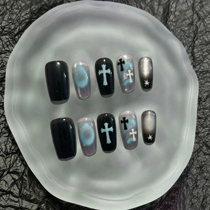 Celestial Cross Nail Art Set Bowlift