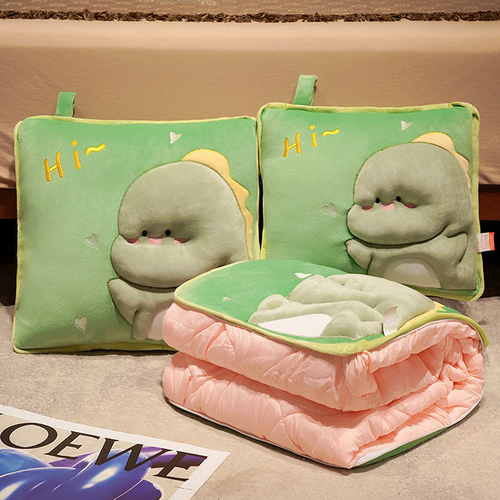Plush Dog Cushion and Blanket Set Bowlift