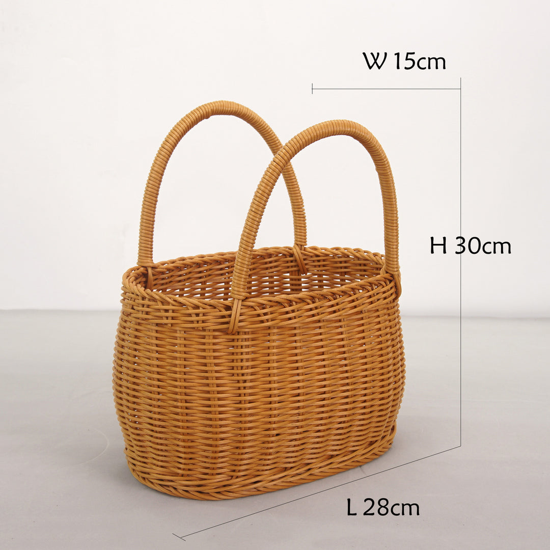 Handcrafted Willow Basket Bowlift