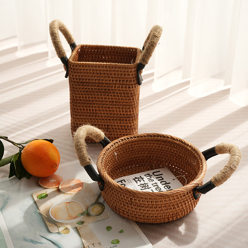 Women Braided Basket Bowlift