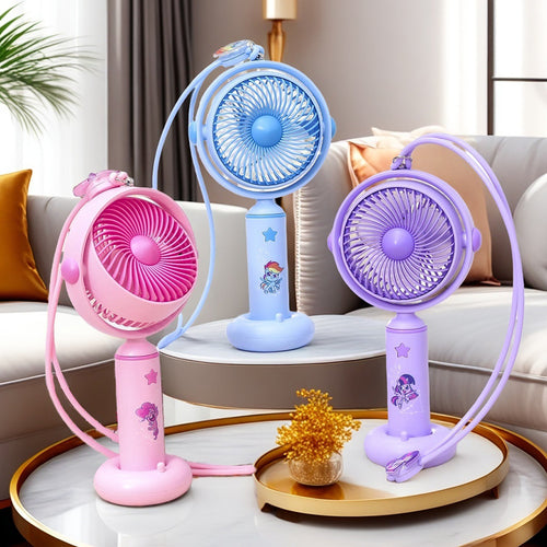 Ladies portable handheld fan in creative animal design Bowlift
